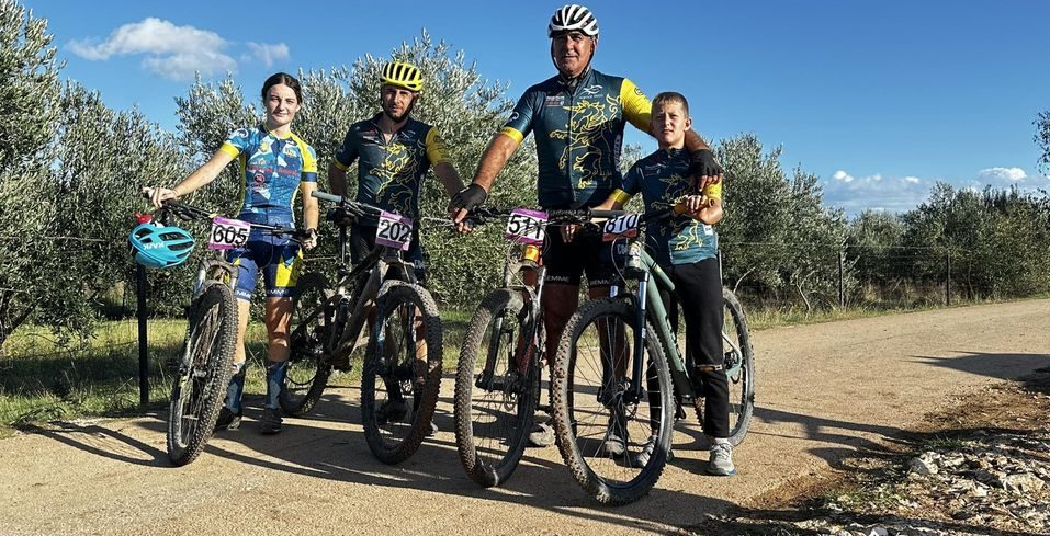 BBK PAKOŠTANE Tri medalje na drugom kolu XC Zimske lige