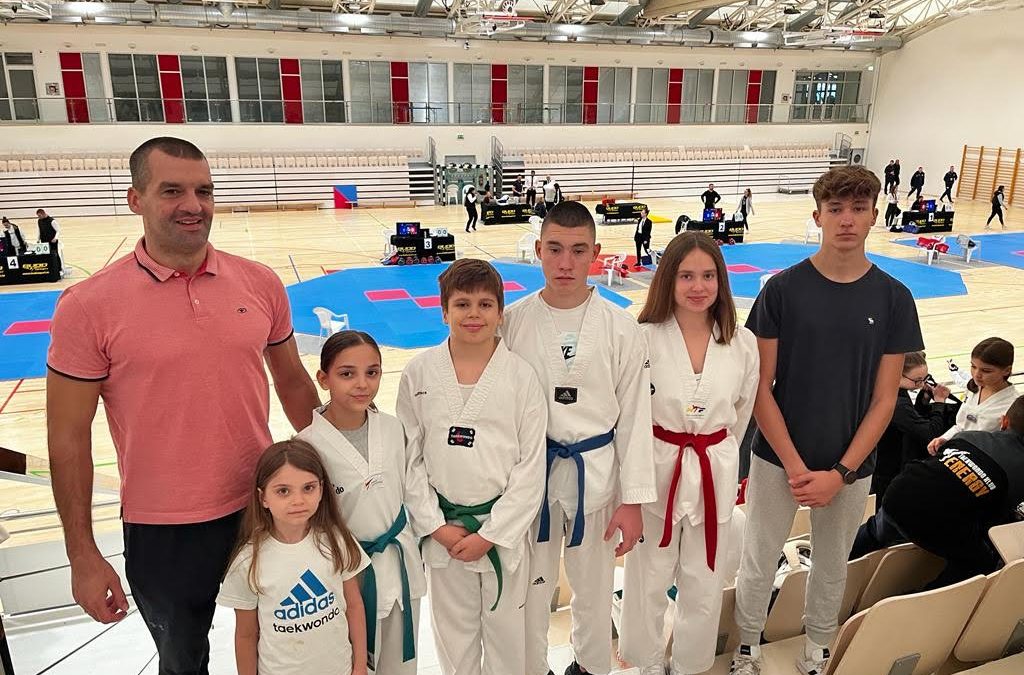 Zlato i tri bronce predstavnika Taekwondo kluba Plovanija na Omiš Openu
