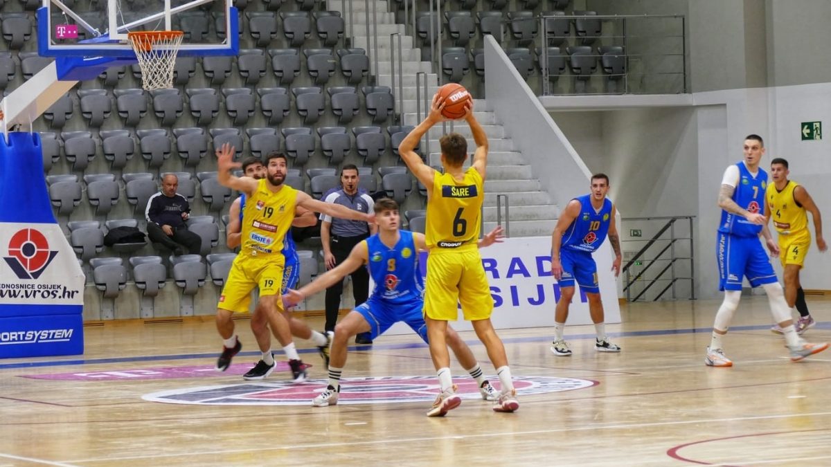 JAZINE UMALO ŠOKIRALE OSIJEK Niko Šare nadomak triple-doublea