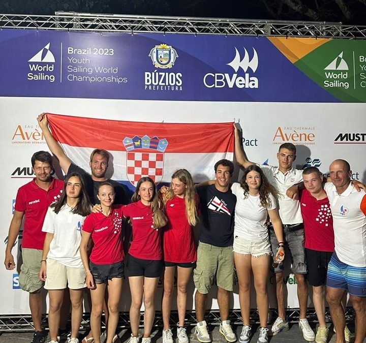 ISAF YOUTH 2023 Grubelić/Vuletić te Samaržija/Fike zauzeli 13. mjesto na Svjetskom juniorskom prvenstvu