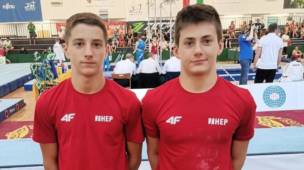 GIMNASTIČKI KLUB SALTO Niko Nevešćanin i Tomislav Pavić “love” normu za Europsko juniorsko prvenstvo