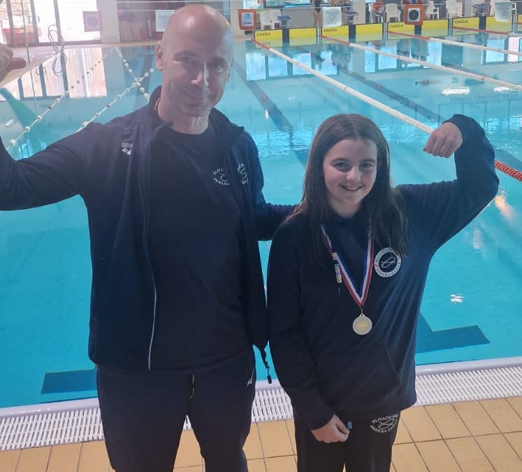 PLIVAČKI KLUB JADERA Srebno Erike Sommer Bem s regionalnog prvenstva Dalmacije