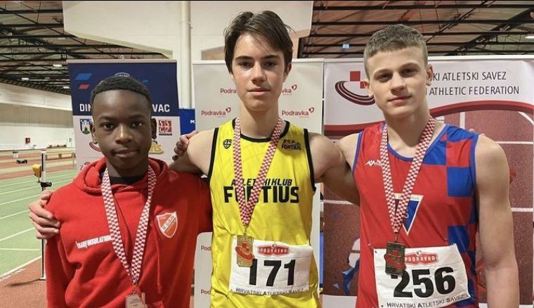 ATLETSKI KLUB FORTIUS Noa Stipić prvak Hrvatske u kadetskom višeboju