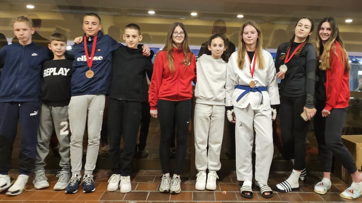 DALMACIJA KUP Dva srebra i dvije bronce za Taekwondo klub Zadar