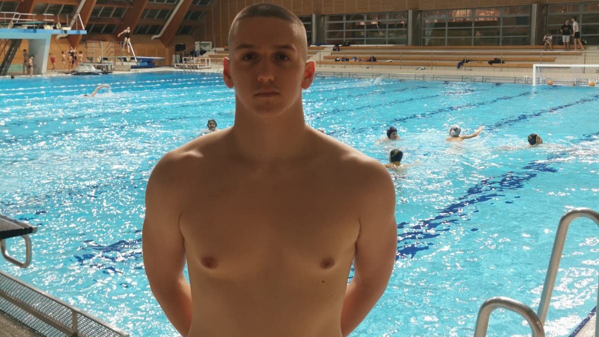 VK ZADAR 1952 Venci Antić na pripremama U-15 reprezentacije Hrvatske!