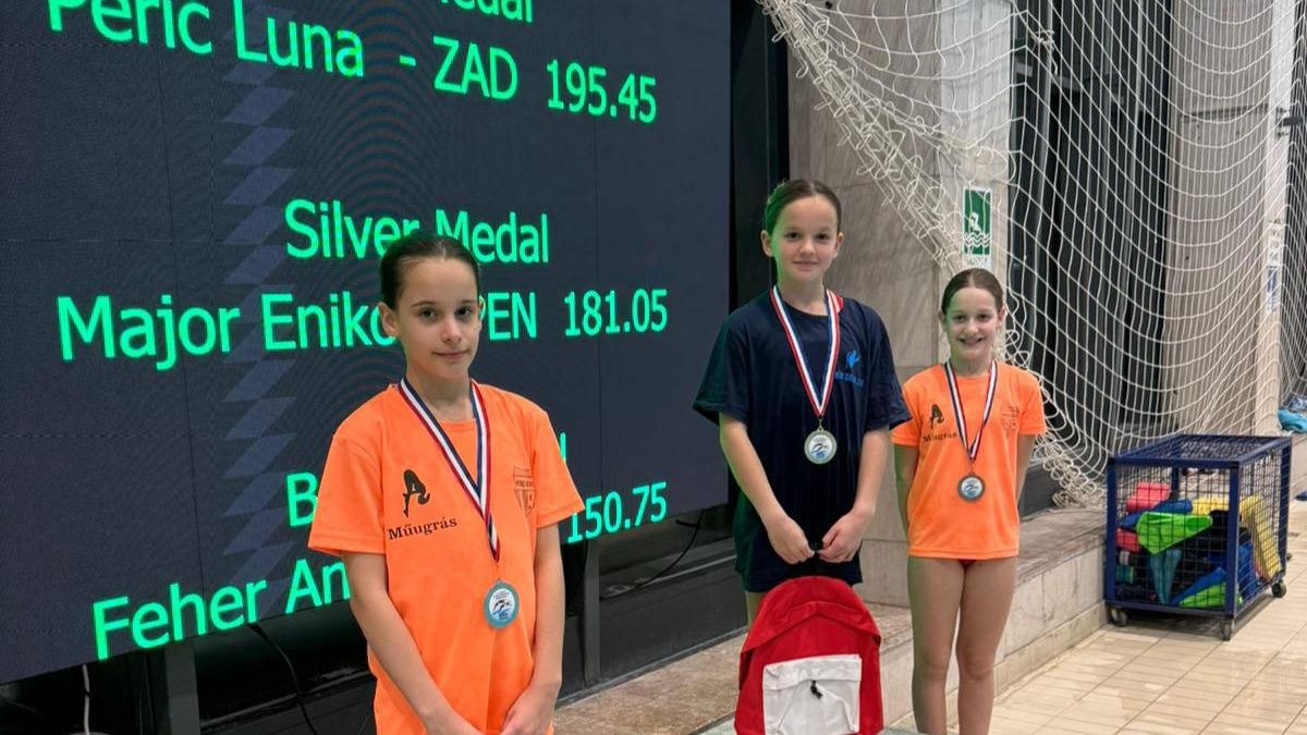 KSV ZADAR 2011 Pet zlatnih medalja za Lunu Perić i Mateja Nevešćanina