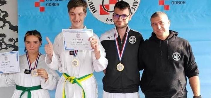TAEKWONDO KLUB DONAT Zlatni u tehničkim disciplinama Alli, Bubičić i Škara!