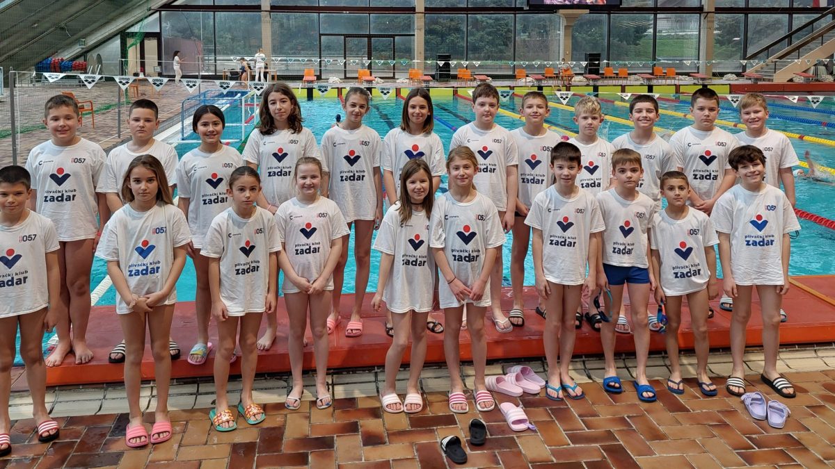 PLIVAČKI KLUB ZADAR Početnici u Splitu osvojili brončanu medalju