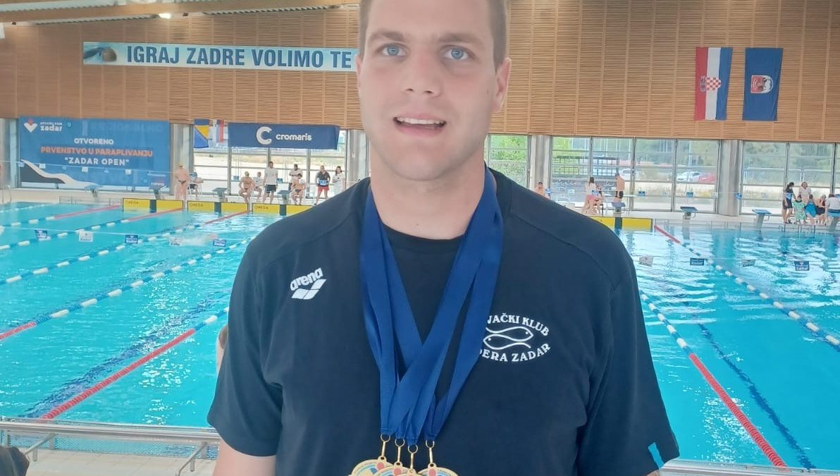 PKOI JADERA Četiri zlata Mihovila Ninčevića