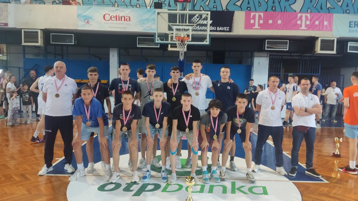 BRONCA OKO VRATA Pretkadeti KK Zadar treći u Hrvatskoj!