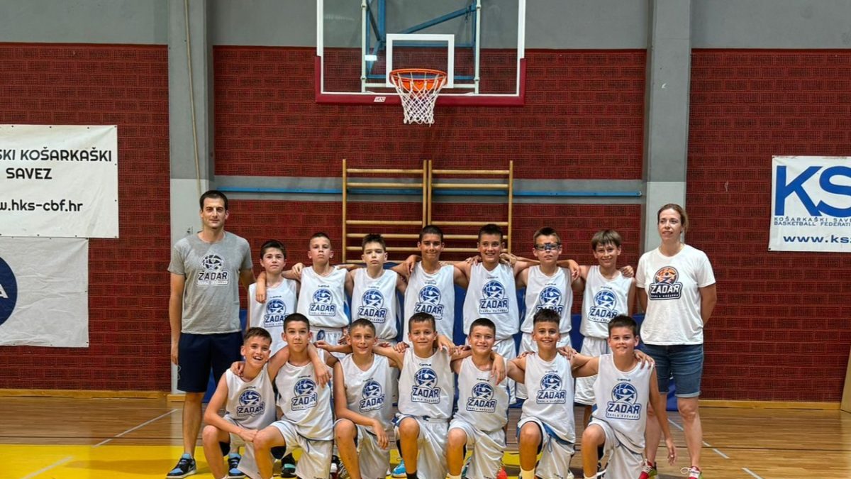 OTVORENO PH U KOŠARCI DO 12 GODINA  Školi košarke Zadar na putu do polufinala stoji Cedevita Junior!