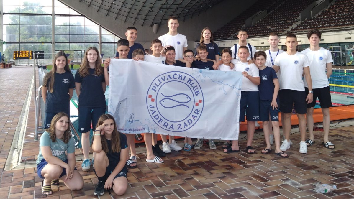 PLIVAČKI KLUB JADERA Devet odličja s Regionalnog prvenstva Hrvatske!