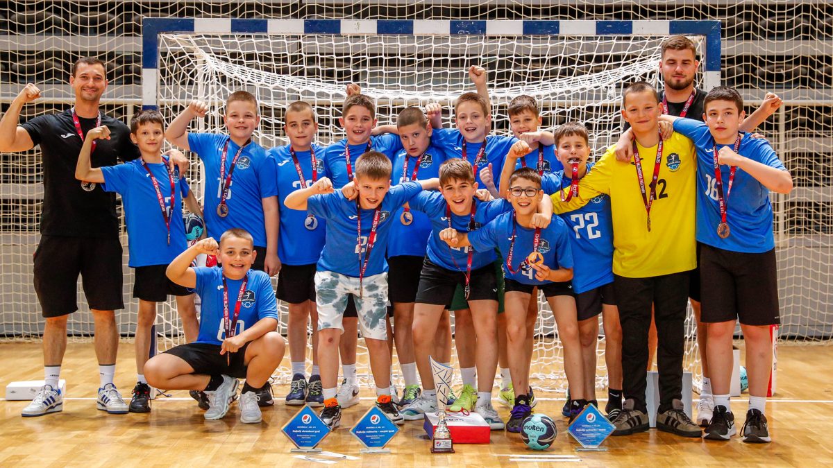 RUKOMETNI KLUB ZADAR 2013 Brončana medalja za dečke do 11 godina na Prvenstvu Hrvatske
