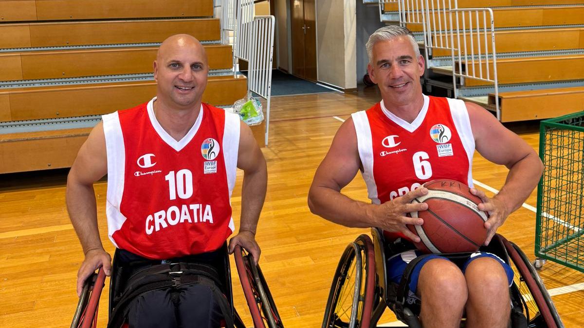 KKOI ZADAR Ivica Žagar i Ivan u sastavu reprezentacije Hrvatske