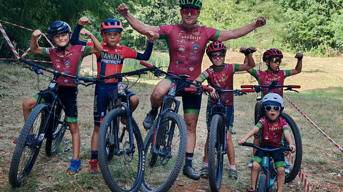 BICIKLISTIČKI KLUB POSEDARJE Pet naslova državnih prvaka na PH u olimpijskom krosu!