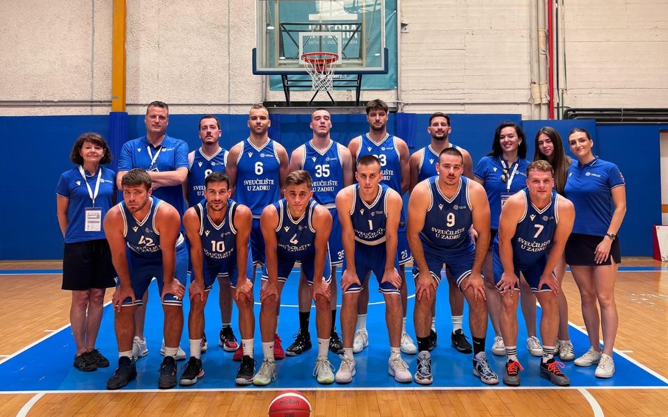 SVEUČILIŠTE U ZADRU Košarkaši šesti u Europi, Krševan Klarica najbolji strijelac prvenstva