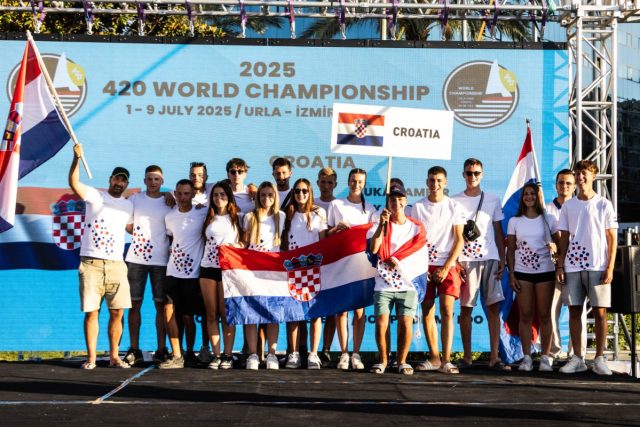 JEDRILIČARSKI KLUB USKOK Tri posade nastupile na na SP klase 420!