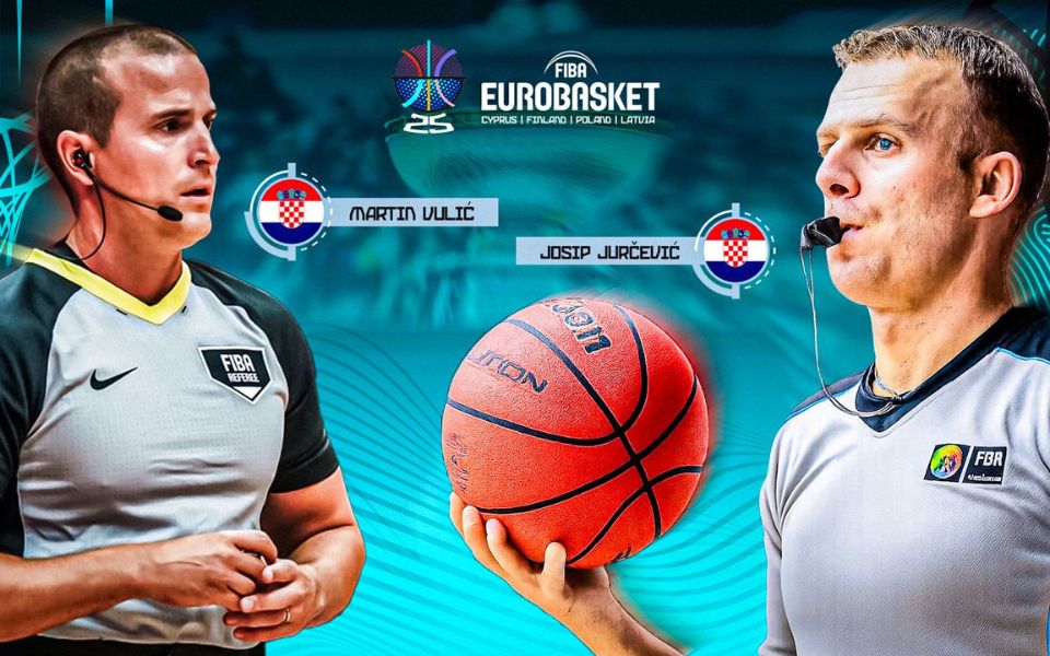 KONTINUITET VELIKIH NATJECANJA Zadranin Martin Vulić će suditi na Eurobasketu 2025.