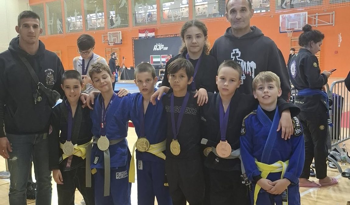JU JITSU KLUB ZADAR Četiri zlata, pet srebra i dvije bronce u Varaždinu!