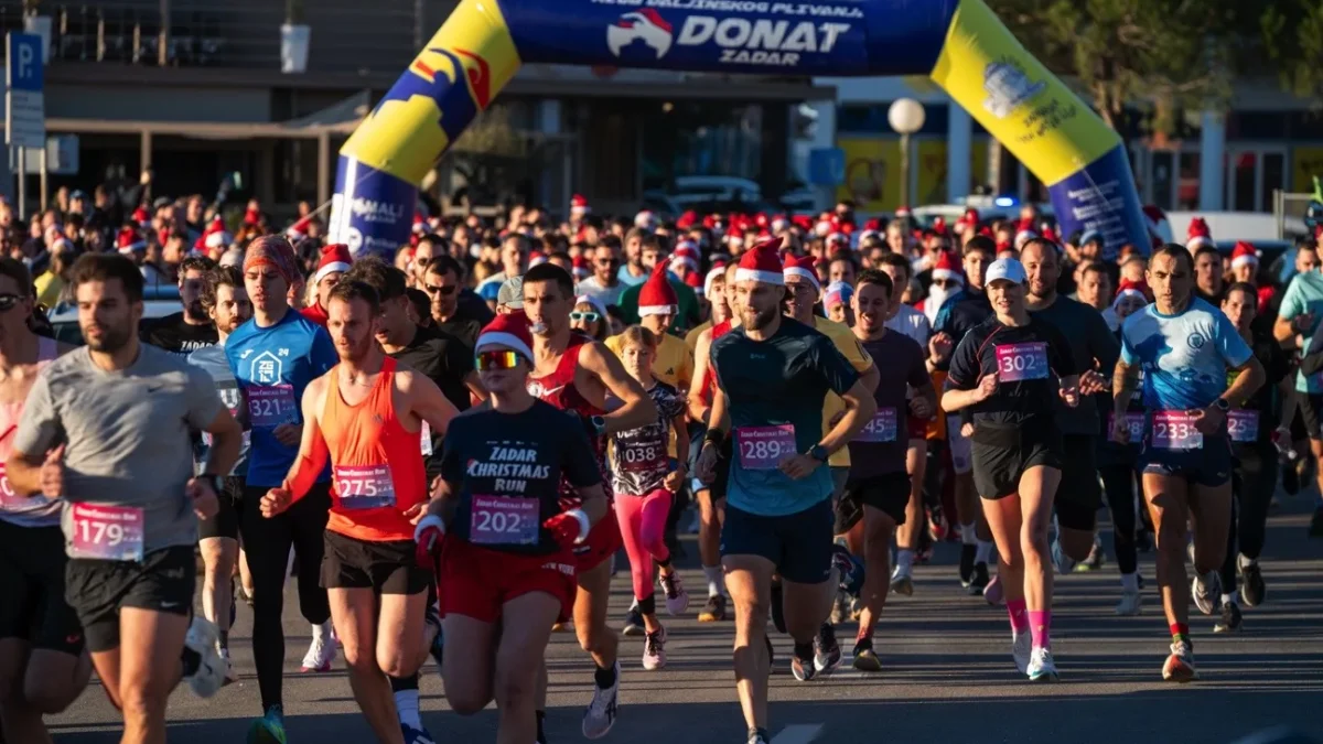 ZADAR CHRISTMAS RUN 2025 Pobjede Ante Živkovića i Marije Vrajić!