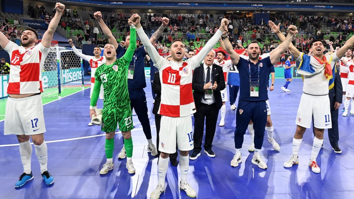POVIJESNA MEDALJA ZA HRVATSKI FUTSAL Izvrsni Josip Jurlina i Ante Piplica!
