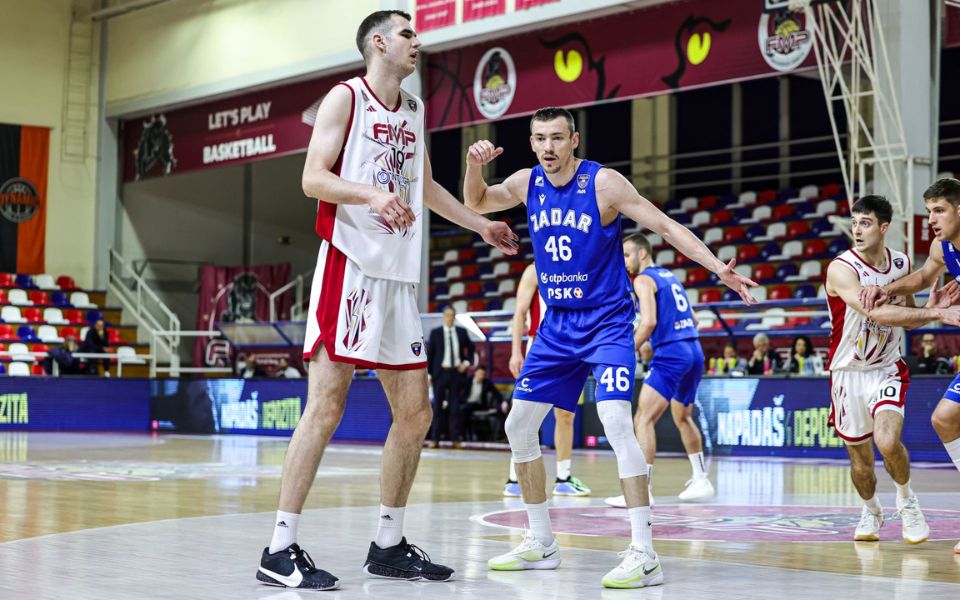 POTOP U BEOGRADU Zadar od FMP-a izgubio 30 razlike i još je dobro prošao
