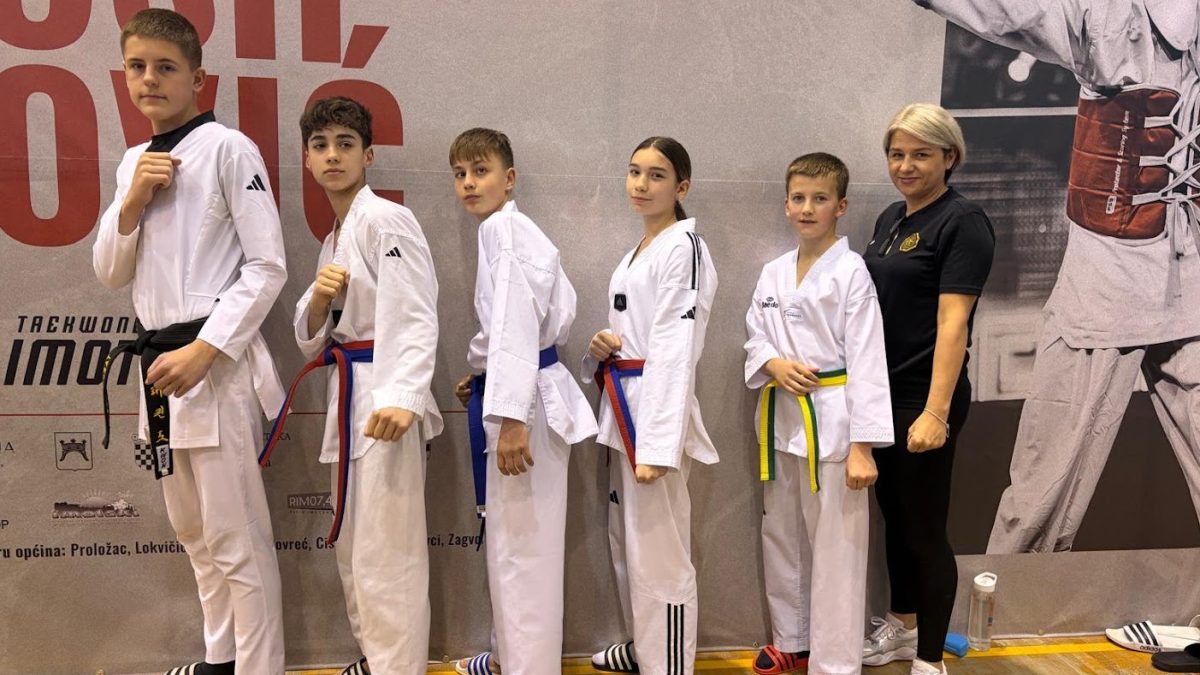 TAEKWONDO KLUB ULTIMA Odlični nastupi, dva turnira, dva naslova za najboljeg natjecatelja!