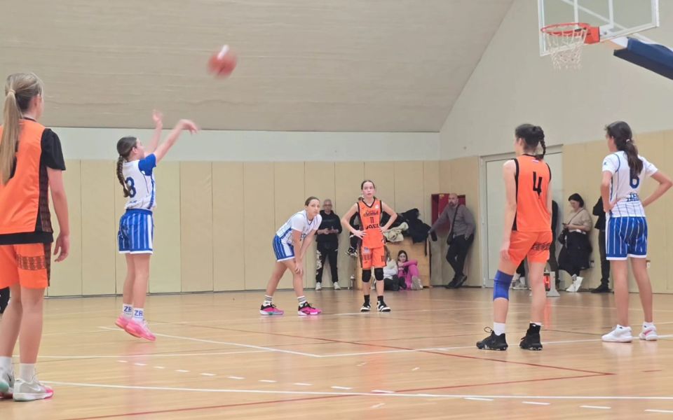 ŽKK ZADAR U-13 selekcija prva u svojoj skupini prvenstva Dalmacije