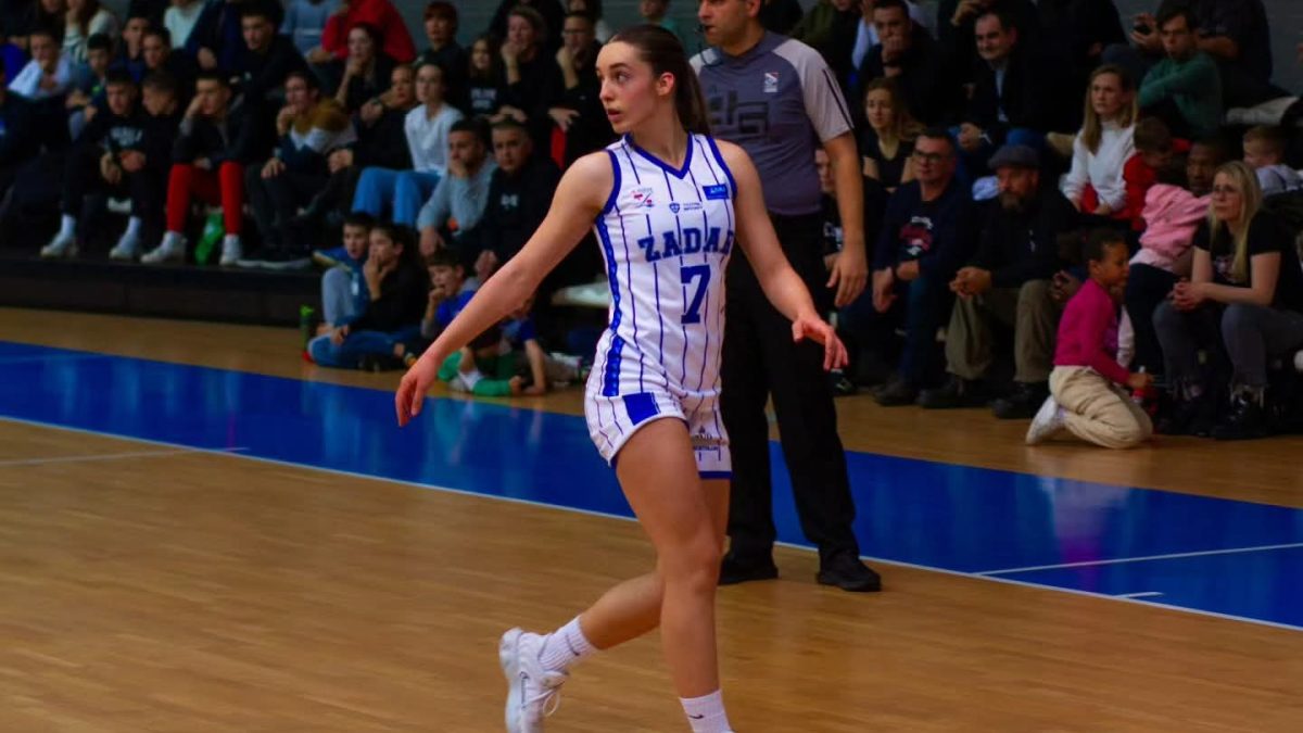 ŽKK ZADAR Lola Stipić na pripremama juniorske reprezentacije Hrvatske!