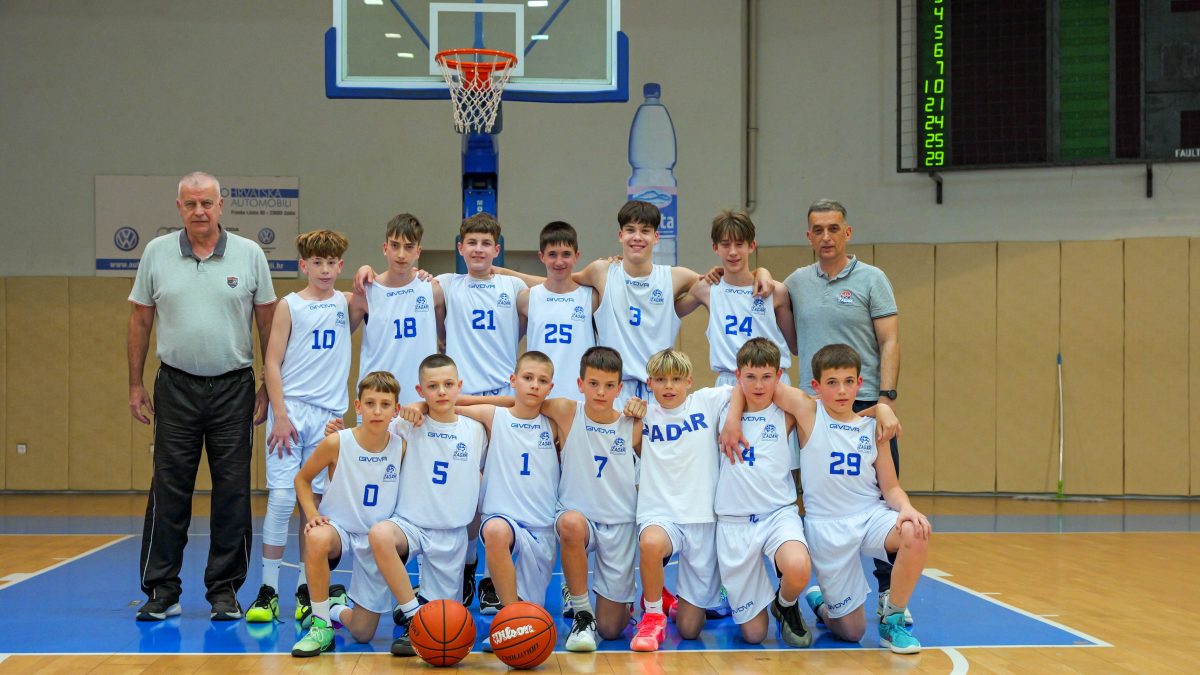 POLUZAVRŠNICA PH ZA DJEČAKE U13 Uvjerljiva pobjeda Škole košarke Zadar protiv Dubrave!