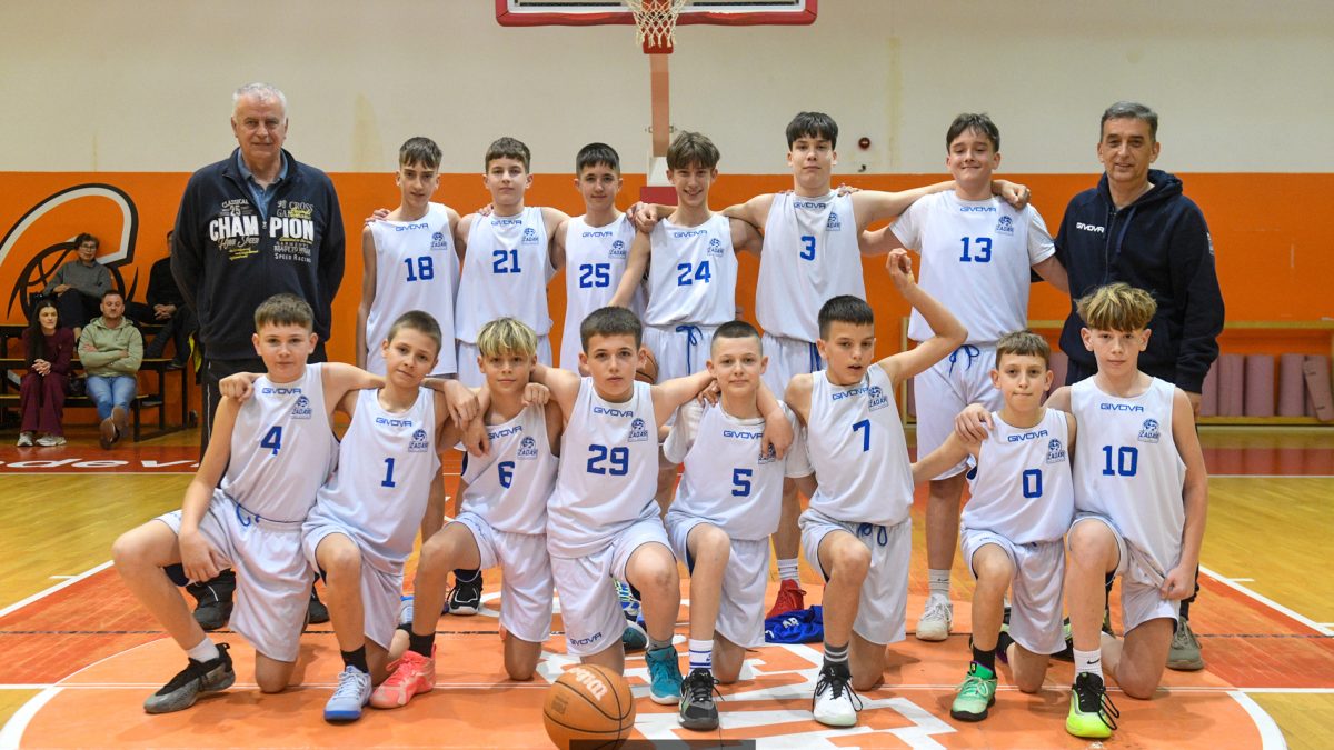 CEDEVITA KUP U13 Slavlje Zvezde, Škola košarke Zadar osma!