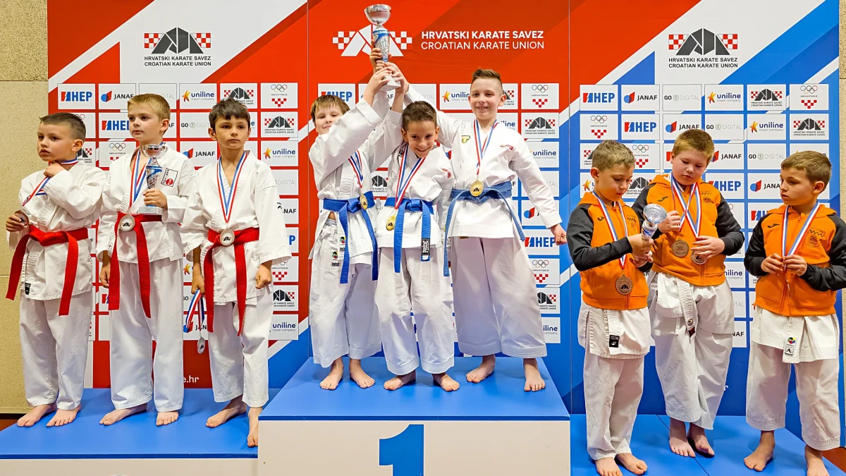 Karate klub Bibinje ostvario iznimne rezultate na Kupu Hrvatske u katama i borbama