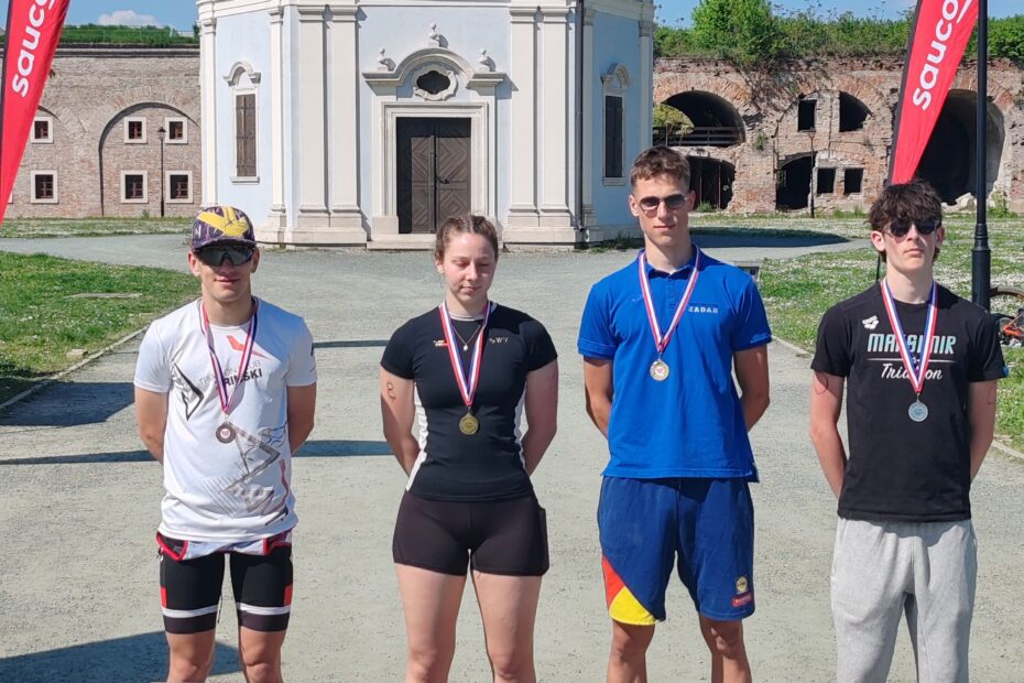 TRIATLON KLUB ZADAR Luka Ivanović juniorski prvak Hrvatske, izborio nastup na EP-u