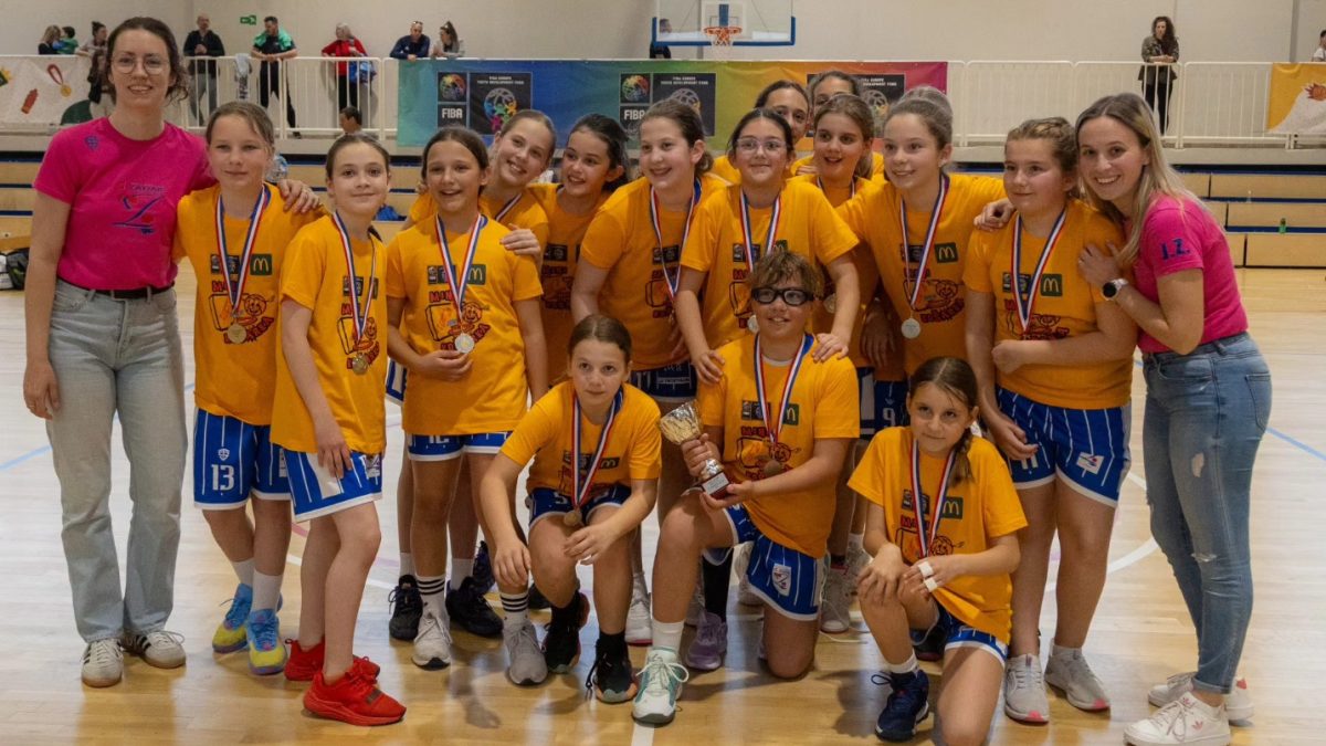 ŽKK ZADAR Djevojčice do 11 godina viceprvakinje Dalmacije!