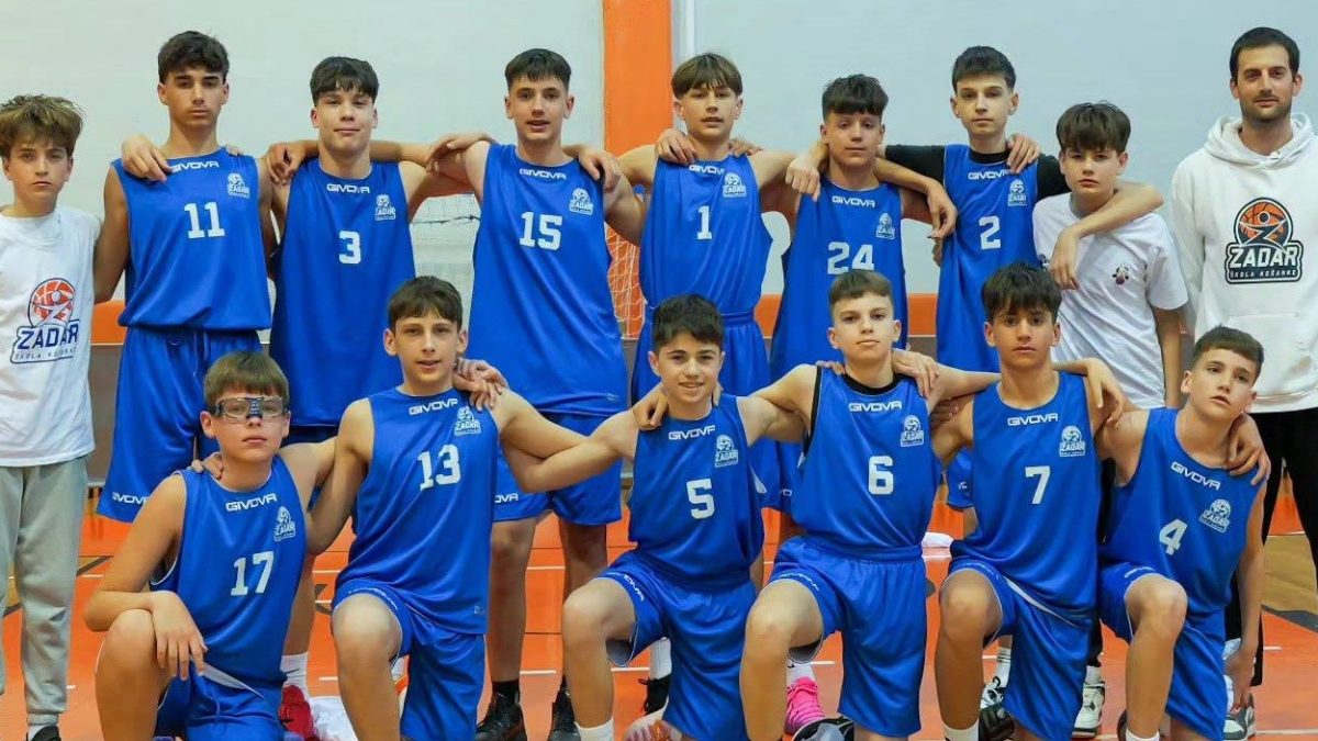 ZAVRŠNICA IMB LIGE Šesto mjesto Škole košarke Zadar do 14 godina!