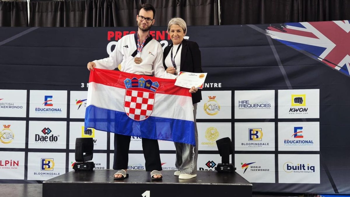 TAEKWONDO KLUB ULTIMA Mateo Škara osvojio dvije brončane medalje u Londonu!
