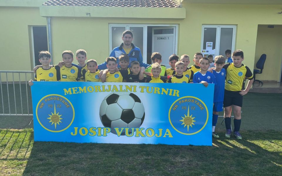 NK PAKOŠTANE 18. Memorijalni turnir “Josip Vukoja” u tri dana okupio preko 600 djece