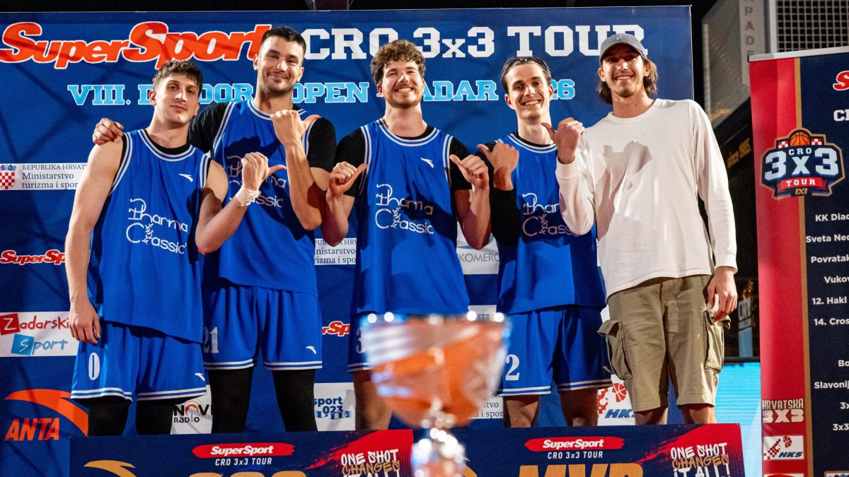 CRO 3×3 TOUR VIII. DIADORA OPEN ZADAR Na Ravnicama slavila Cibona Pharmaclassic!