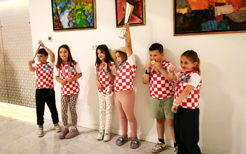 ŠAHOVSKI KLUB CASPER Mia Stojanović treća na Europskom školskom prvenstvu do sedam godina