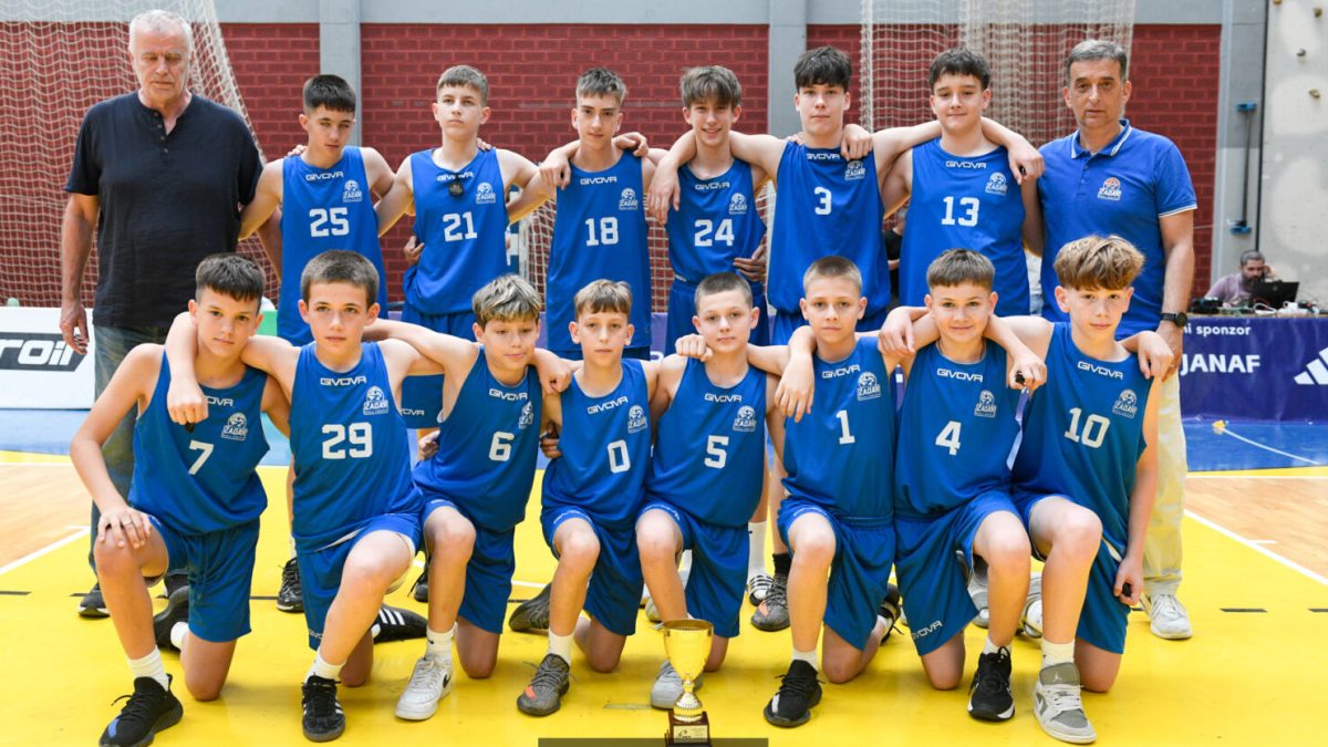 REZULTAT NIJE SVE Škola košarke Zadar do 13 godina među četiri najbolje ekipe Hrvatske!