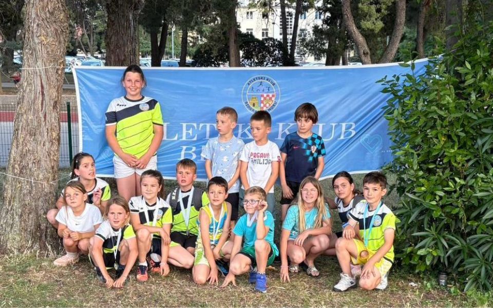 NOVI USPJESI AK BIOGRAD Sedam medalja prvenstvu Dalmacije za limače i limačice