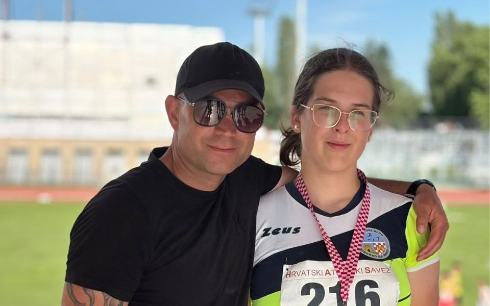 AK BIOGRAD Patricia Pešić viceprvakinja Hrvatske u bacanju kugle