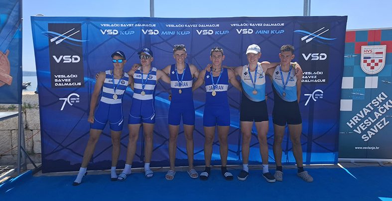 FINALE HRVATSKOG VESLAČKOG KUPA – POSEDARJE Veslačima Jadrana tri prva mjesta