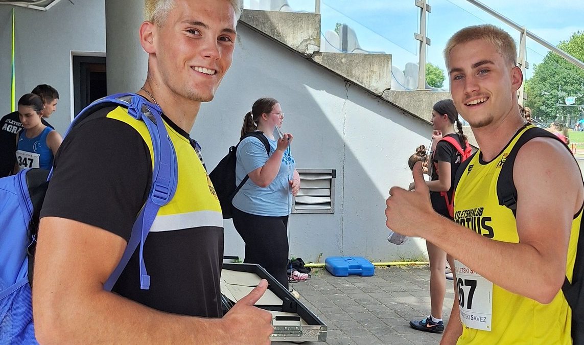 ATLETSKI KLUB FORTIUS Šest medalja i niz osobnih rekorda na Kupu Hrvatske!