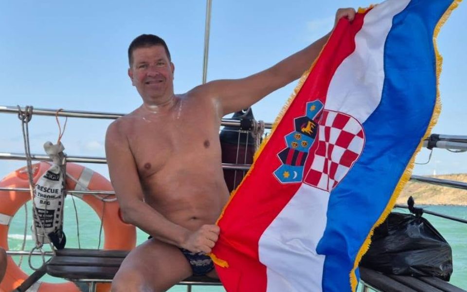 POVIJESNI POTHVAT Marko Denković Kraljev postao prvi Zadranin koji je preplivao La Manche!