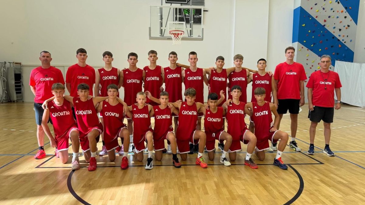 Dvojica Zadrana u hrvatskoj U14 reprezentaciji: Vito Ivanov i Lovre Marinov na Slovenia Ballu!