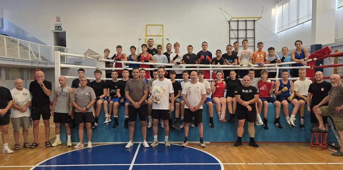 Kadetska boksačka reprezentacija Hrvatske na pripremama u Zadru!