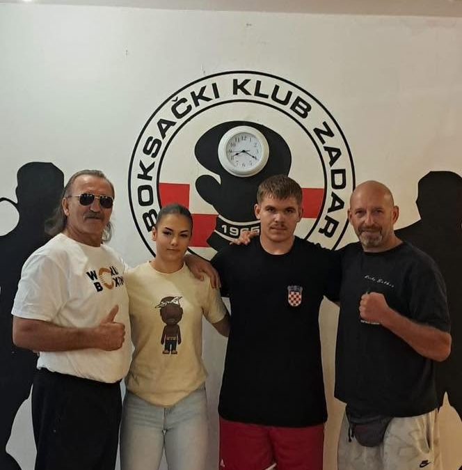 DELTA I ZADAR Gabriela Knežević i Luka Buovac na Europskom juniorskom prvenstvu u boksu (Budva)!