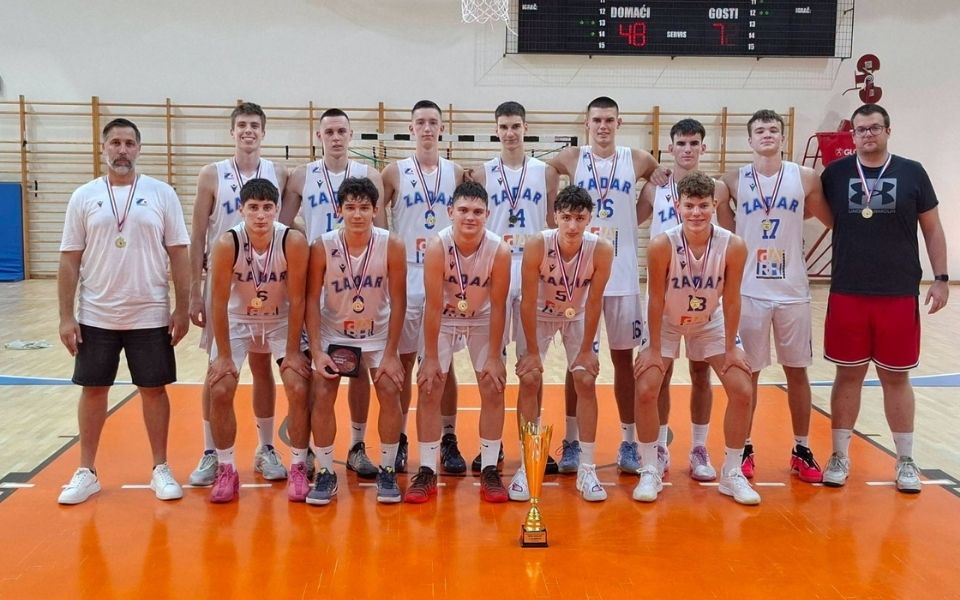 MEMORIJAL DINO NIKOLOV Juniori KK Zadar osvojili turnir, MVP Vito Kotrulja