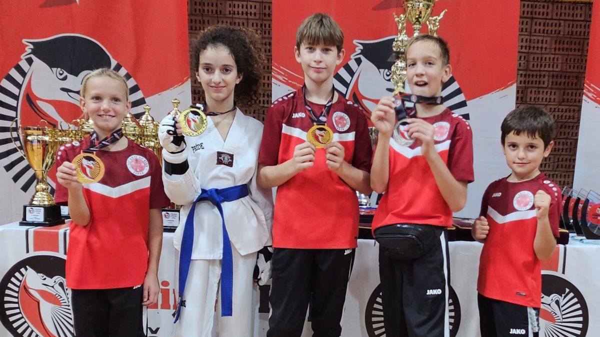 TAEKWONDO KLUB ZADAR Tri zlata i srebro na Čigra openu!